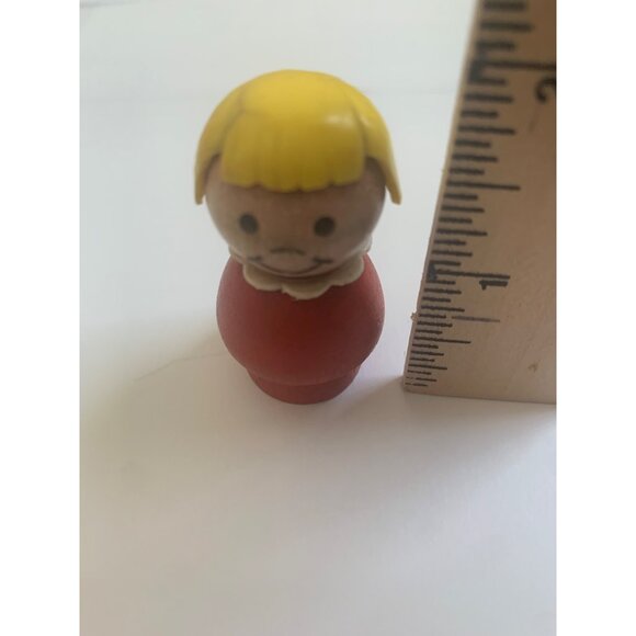 Vintage Fisher Price Little People Wood Head & Body Figures  Set Of‎ 2 1970/80s - Picture 5 of 7